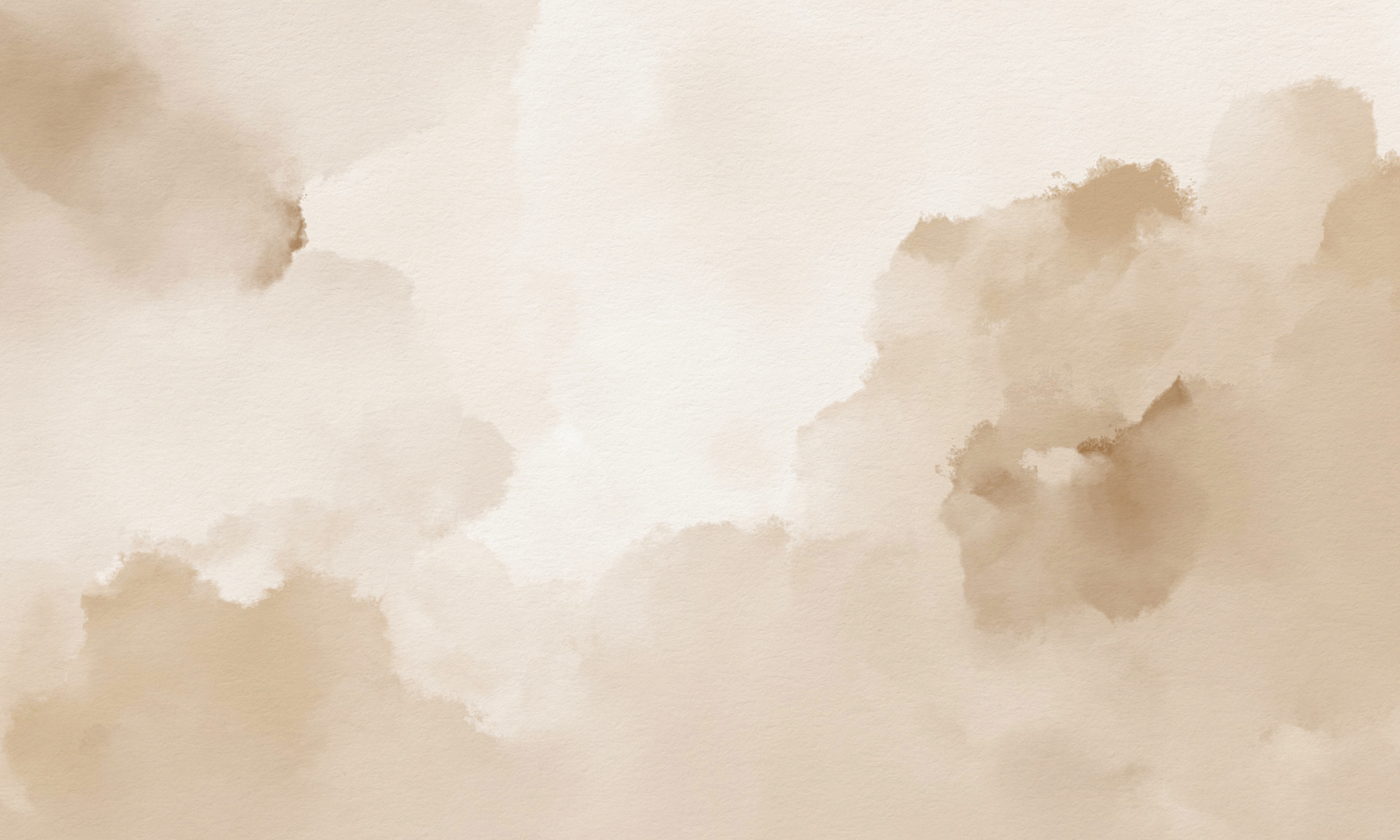 Brown Soft  Watercolor Background